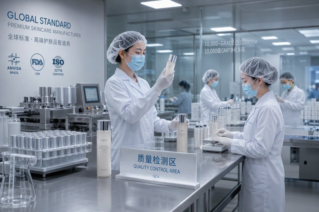 ANVISA Approved Skincare Supplier China