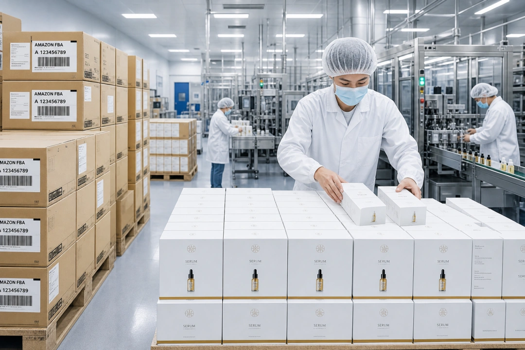 Amazon FBA skincare manufacturer China