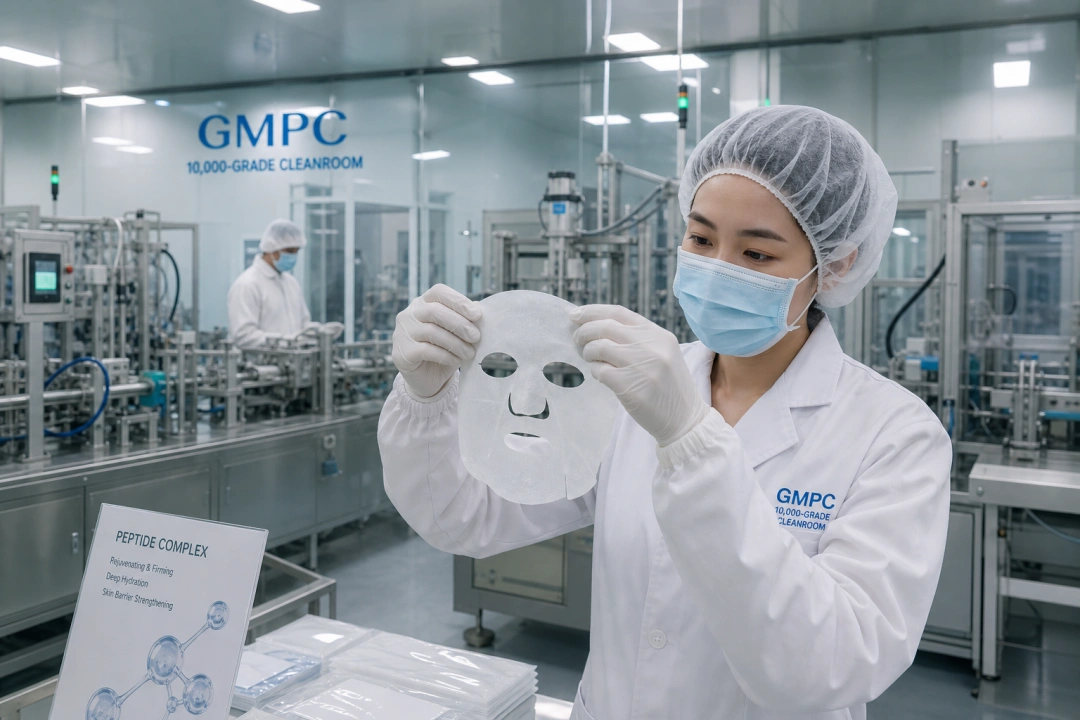 Peptide complex facial mask manufacturer