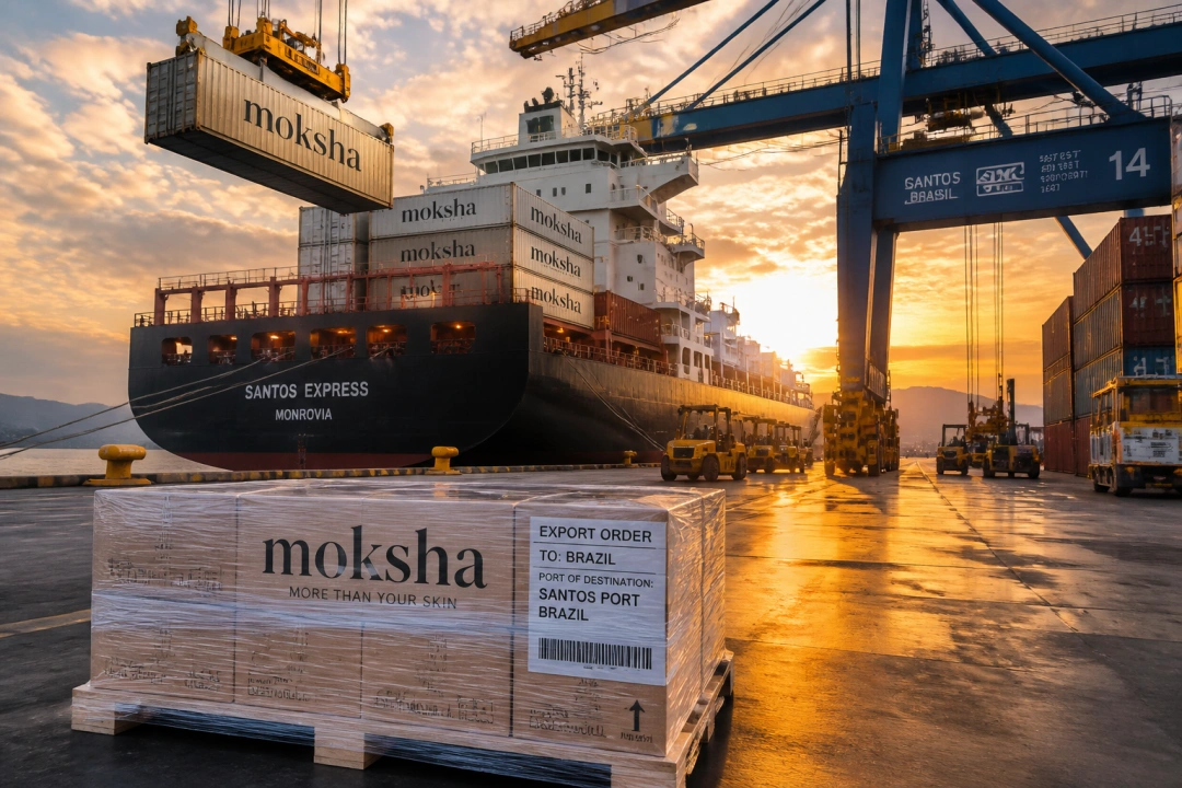 Santos Port Logistics for Skincare