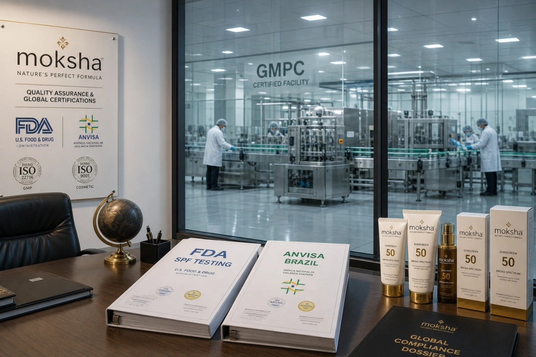Skincare Export Compliance for Sunscreens
