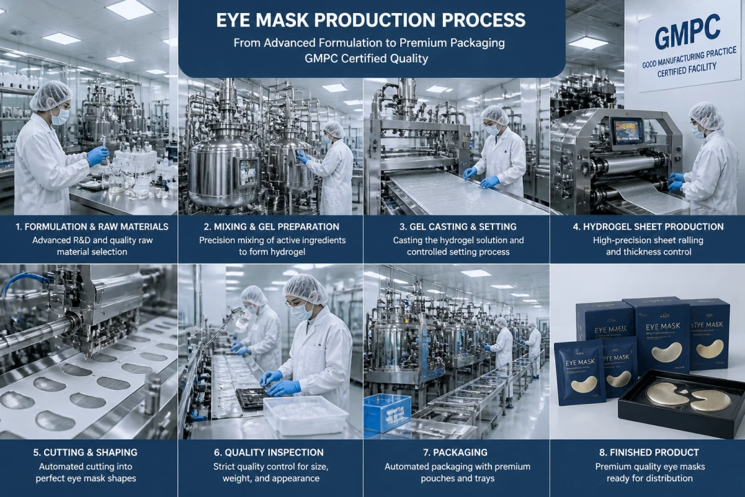 Step-by-Step Eye Mask OEM Process