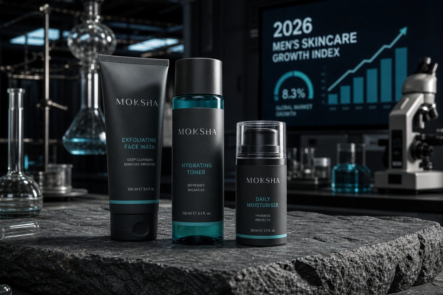 Mens Skincare Manufacturing
