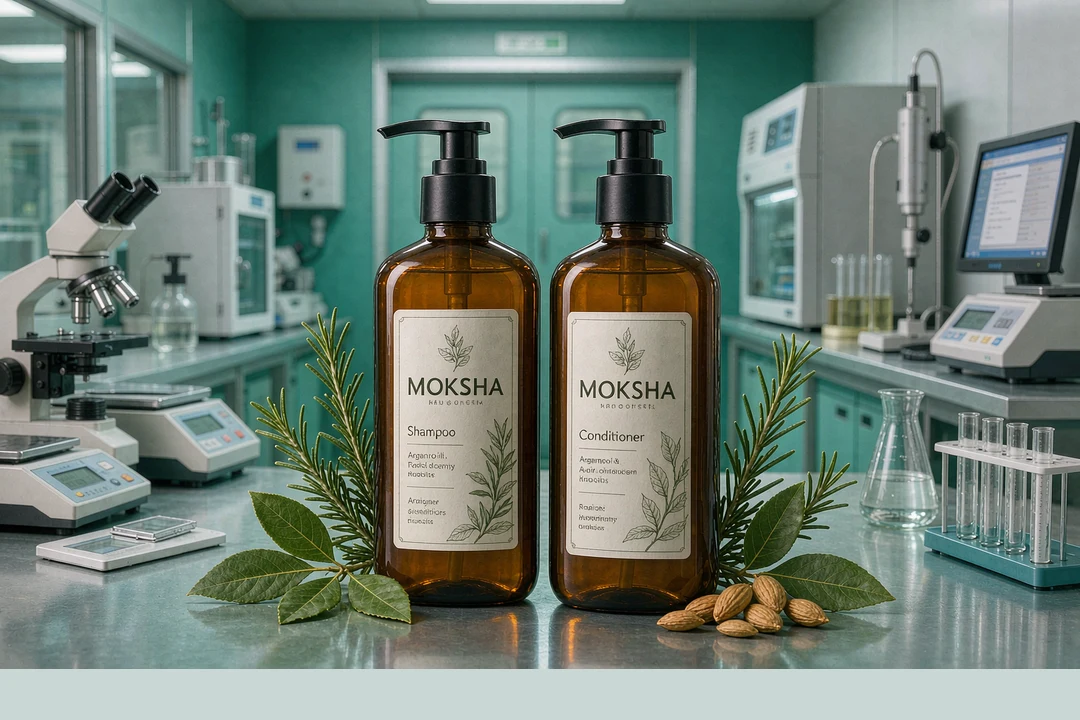 Hair Care Set OEM factory laboratory MOKHA shampoo and conditioner bottles